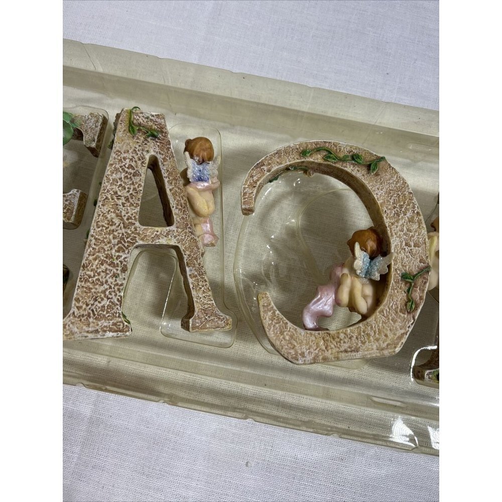 Classic Treasures Collectable PEACE 4” Letter Figurines Decor - Picture 7 of 11